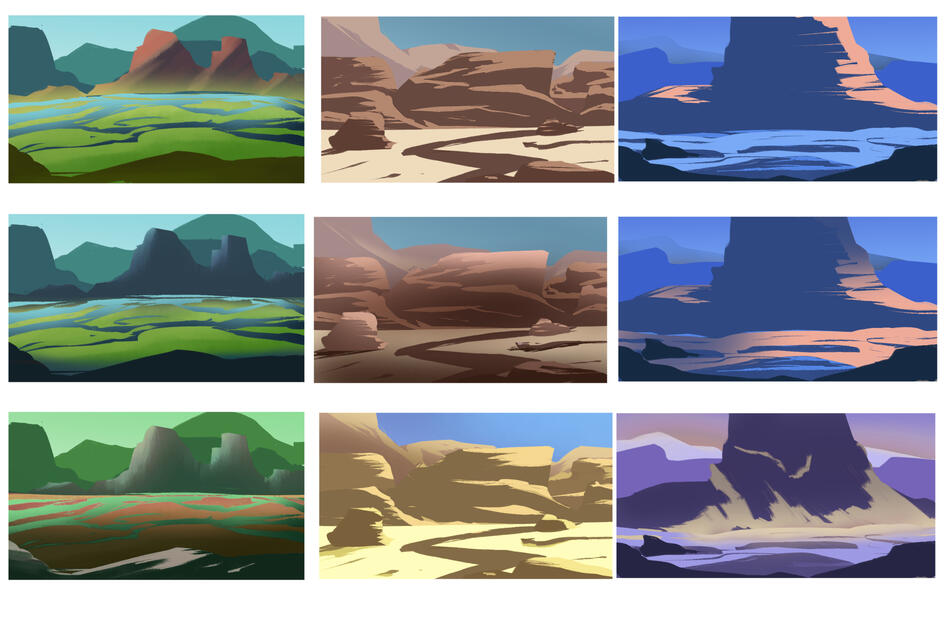 Background Studies Variation 02